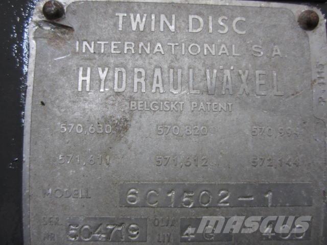  Convertor Twin Disc Clutch Transmisie