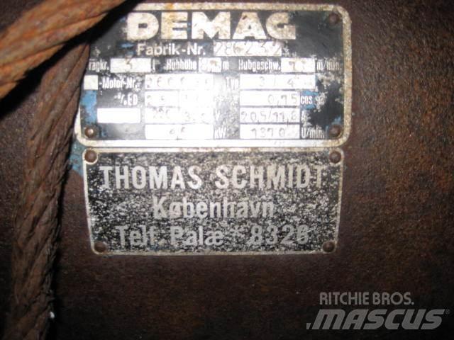 Demag spil 3 ton Dispozitive de ridicare şi lifturi pentru materiale