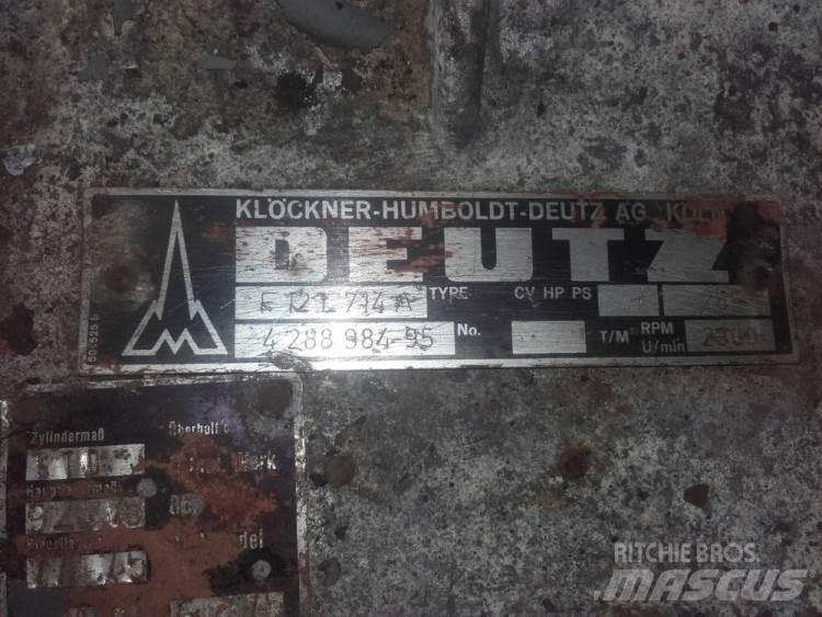 Deutz F12L 714A motor Motoare