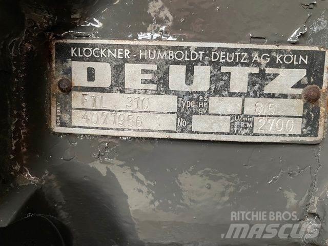 Deutz F1L 310 motor Motoare