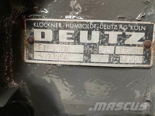 Deutz F1L 310 motor Motoare