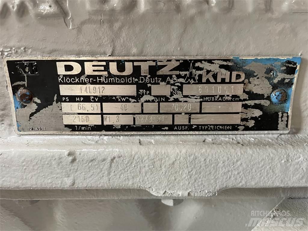 Deutz F4L 912 motor Motoare
