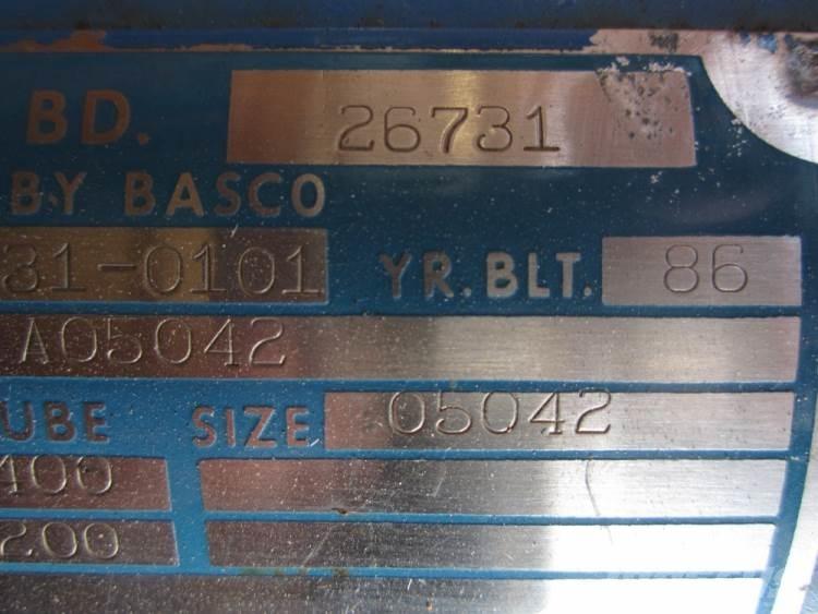  Dypkoger Basco Type 500 Alte componente