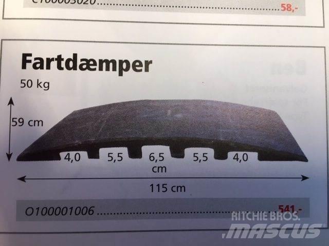  Fartdæmpere - 26 stk. Alte componente