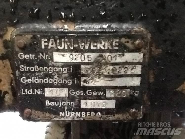 Faun gear til twin motor Cutii de viteze