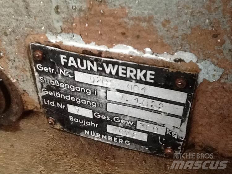 Faun gear til twin motor Cutii de viteze