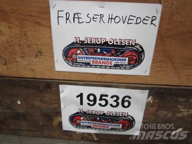  Fræsehoveder, diverse Alte componente