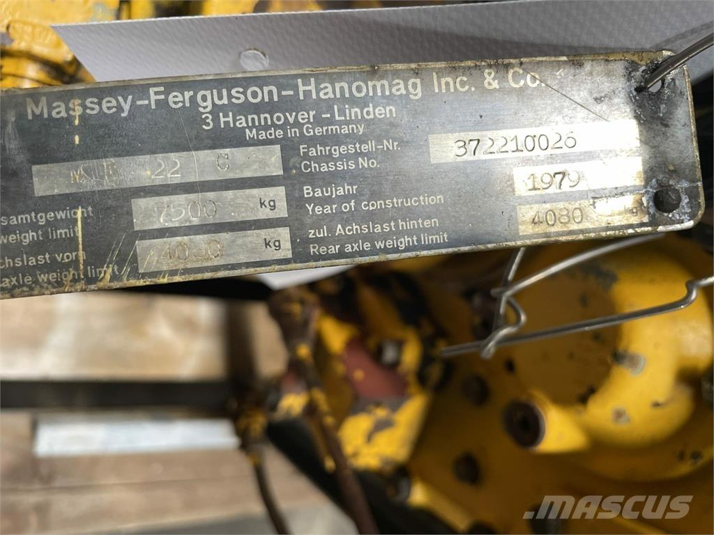 Hanomag 22C transmission Transmisie