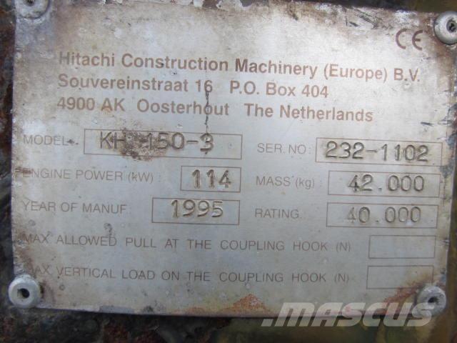 Hitachi KH150-3 til ophug Excavatoare pe șenile
