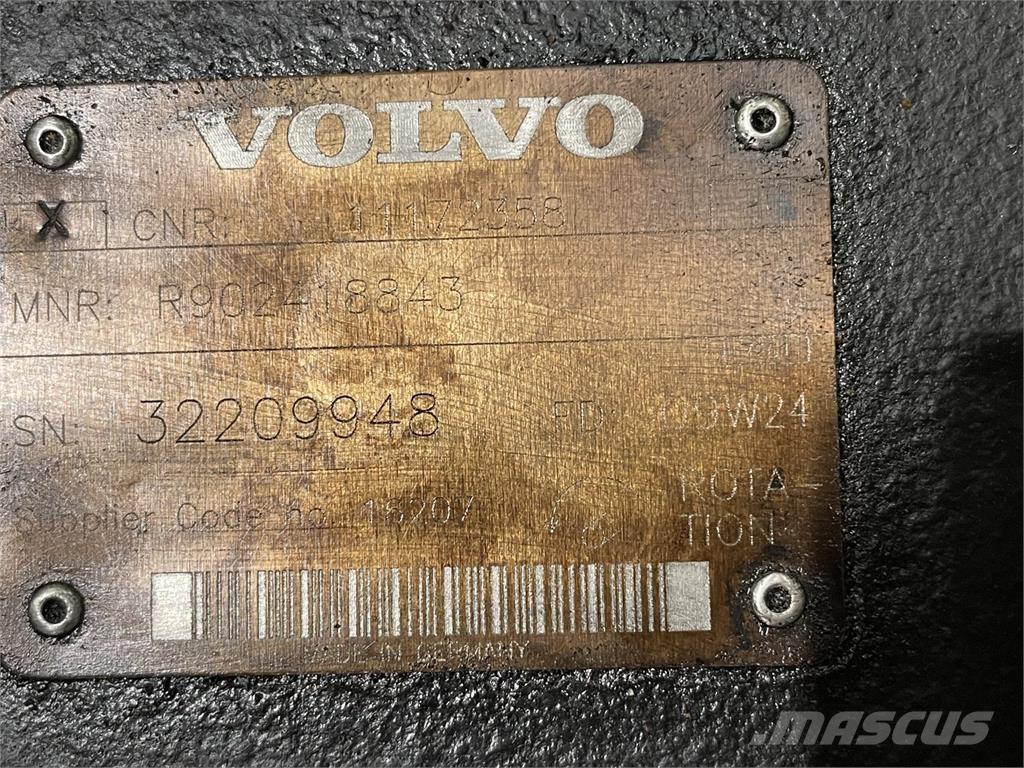  Hydr. pumpe ex. Volvo L120F Hidraulice