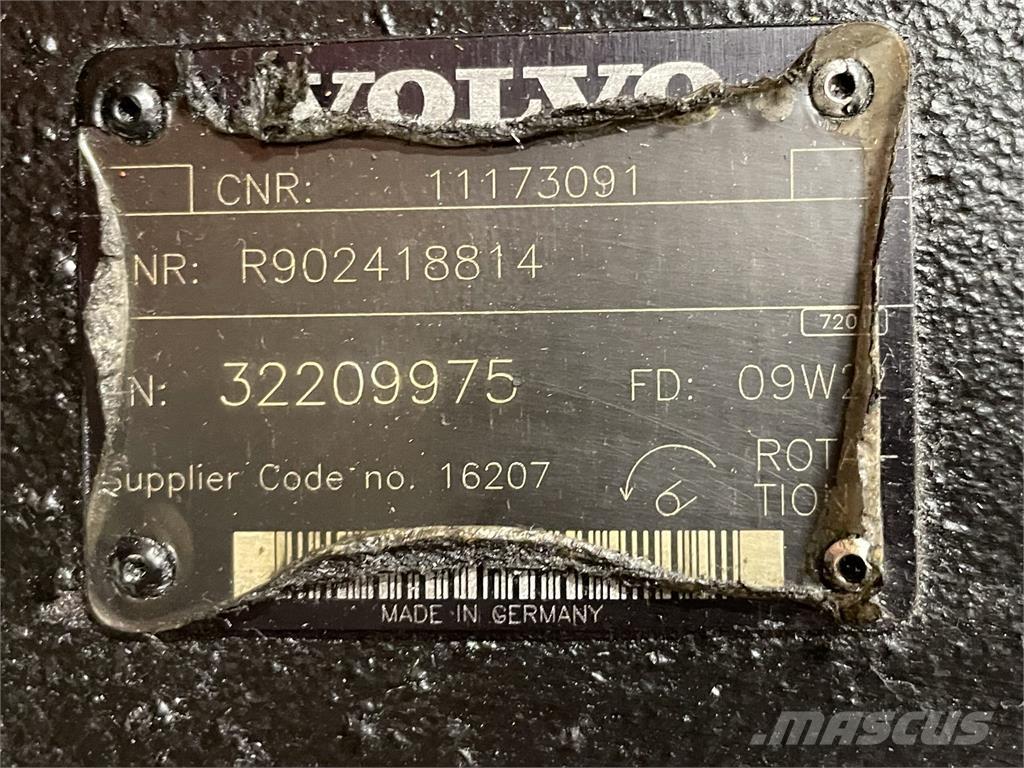  Hydr. pumpe ex. Volvo L120F Hidraulice