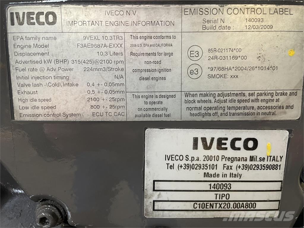 Iveco F3AE9687A motor Motoare