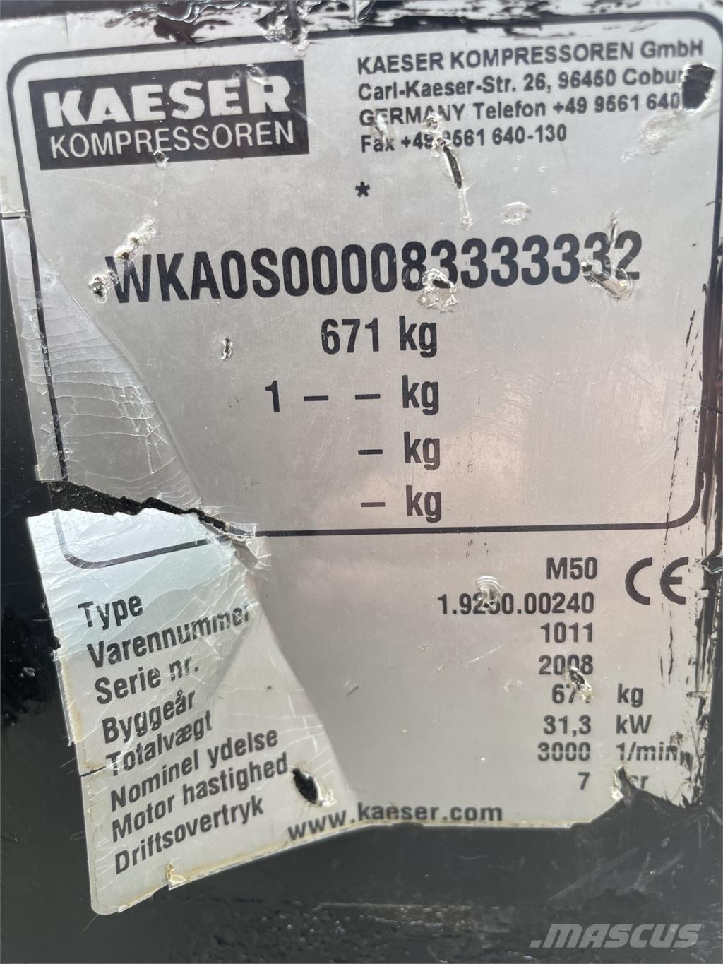Kaeser M50 kompressor Compresoare
