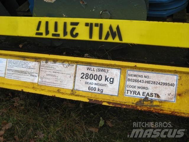  Løfteåg 21 ton - ubrugt Piese si echipamente pentru macara
