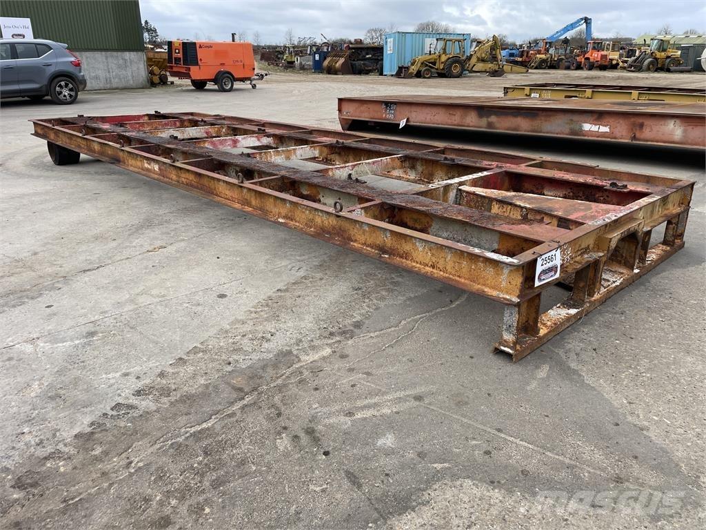 Mafi trailer 20ft - 25 ton Semi-remorca agabaritica