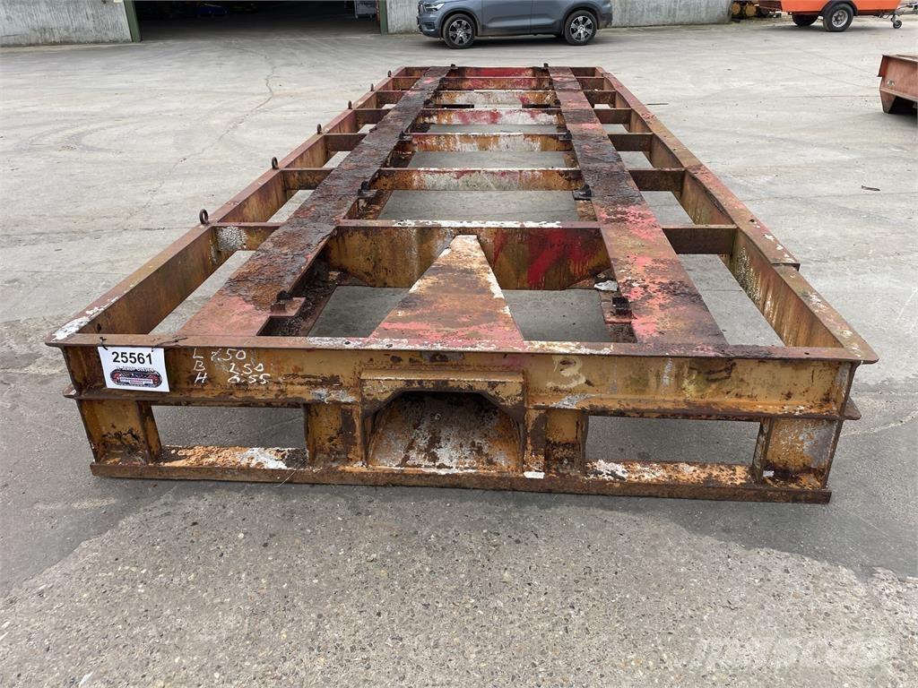 Mafi trailer 20ft - 25 ton Semi-remorca agabaritica