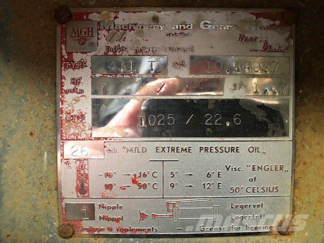  MGH gear Type 431T Cutii de viteze