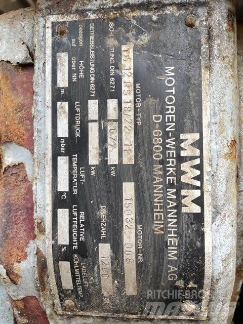 MWM TB12RS 18/22-1E motor Motoare