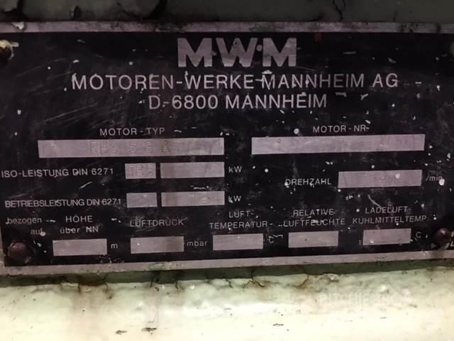 MWM type RHS518A motor Motoare