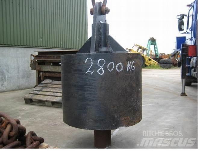  Nedbrydningskugle 2800 kg Concasoare