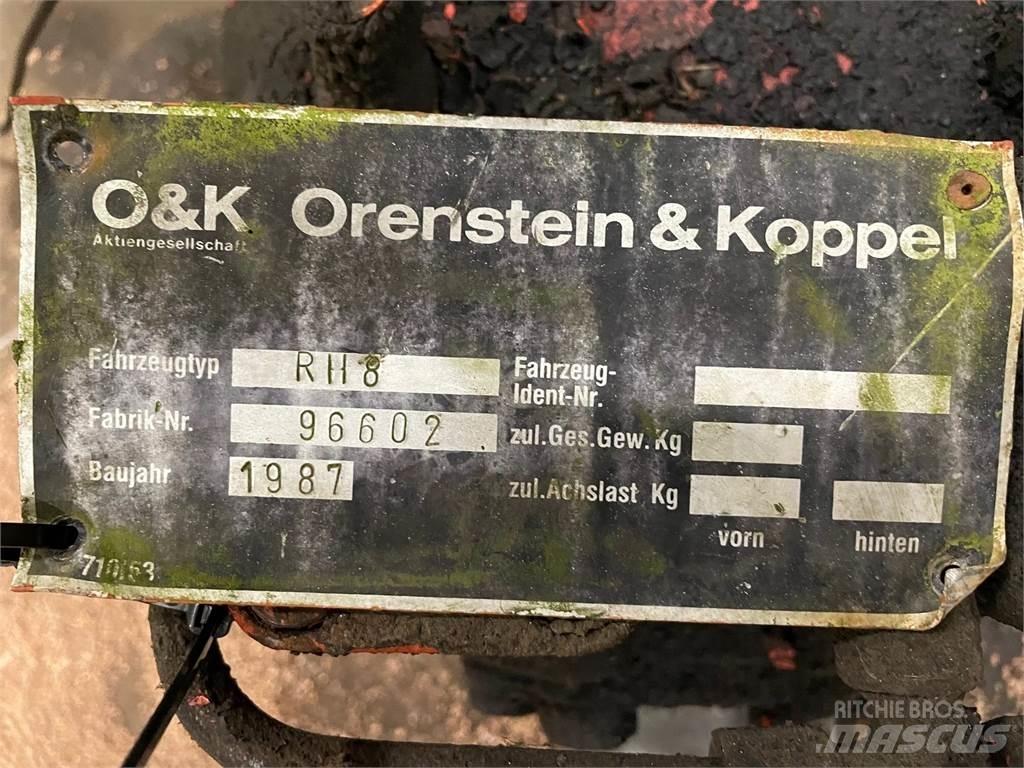 O&K RH8 Køregear Transmisie