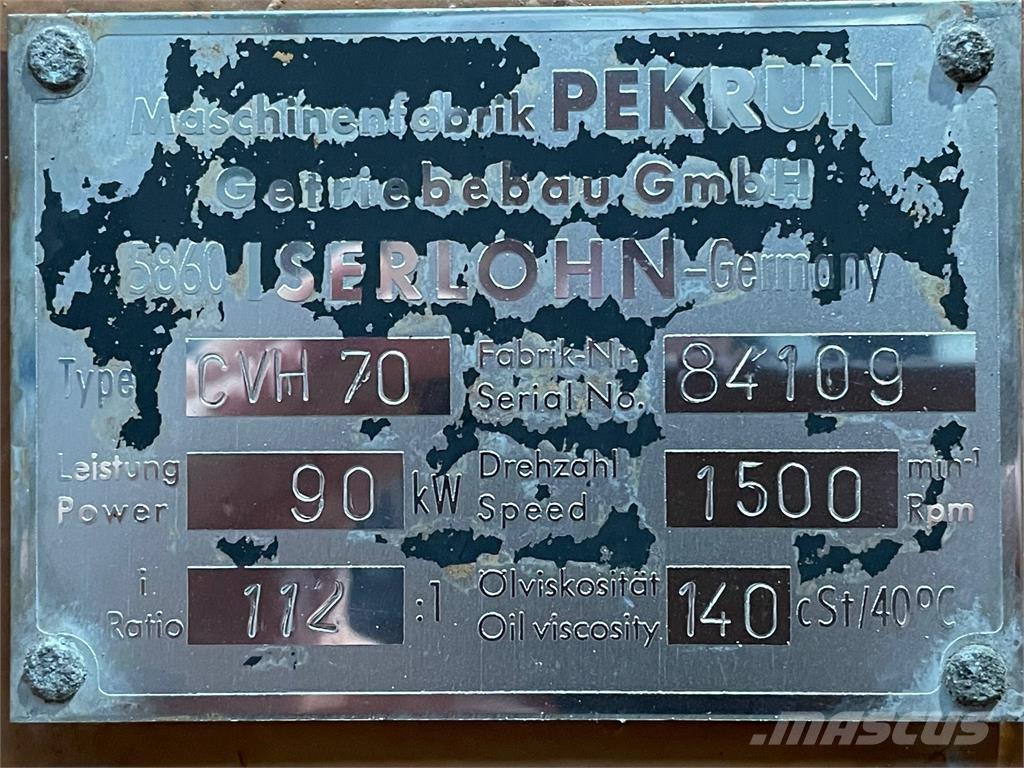  Pekrun Type CVH70 gear Cutii de viteze