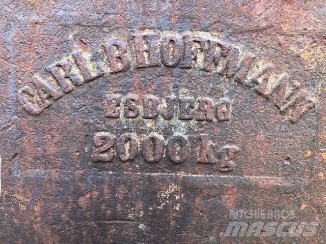  Rammeslag ca. 2000 kg Alte componente