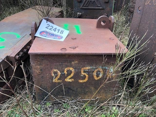  Rammeslag ca. 2250 kg Alte componente