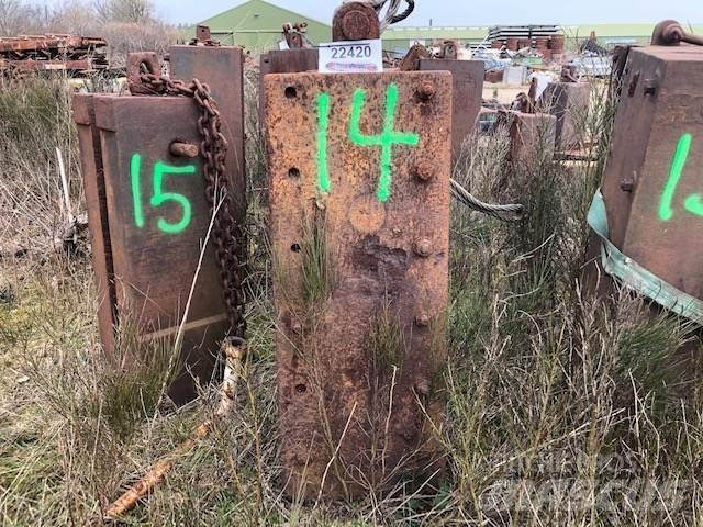  Rammeslag ca. 3000 kg Alte componente