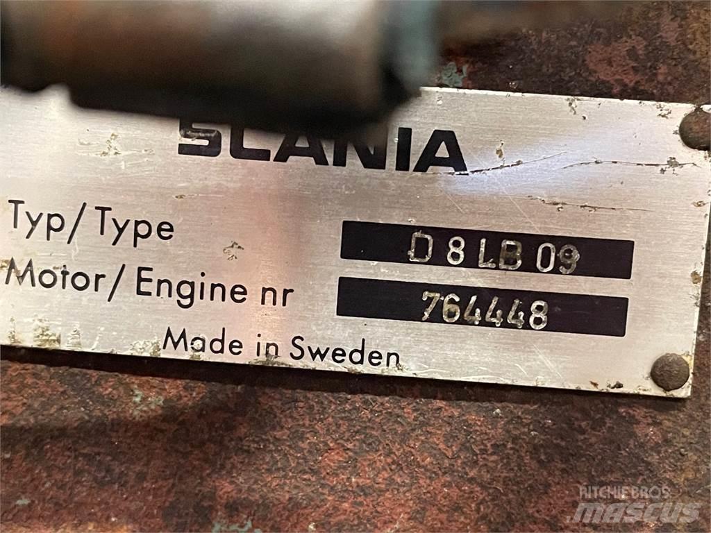 Scania D8L B09 motor. Motoare