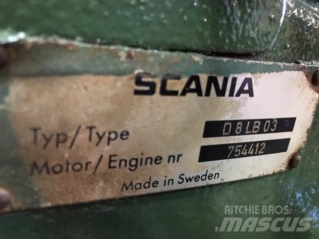 Scania D8LB03 motor Motoare