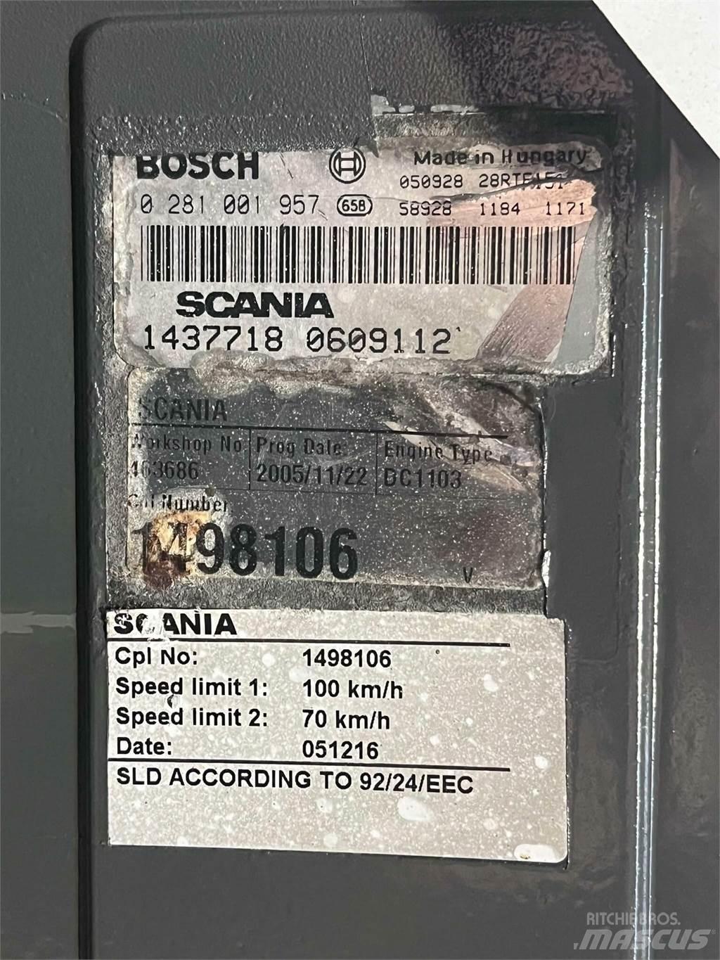 Scania DC11 03 B02 motor Motoare