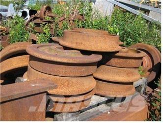  Skinnehjul - 2 stk Anvelope, roti si jante