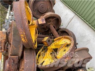  Skinnehjul ø450 mm + flange Anvelope, roti si jante