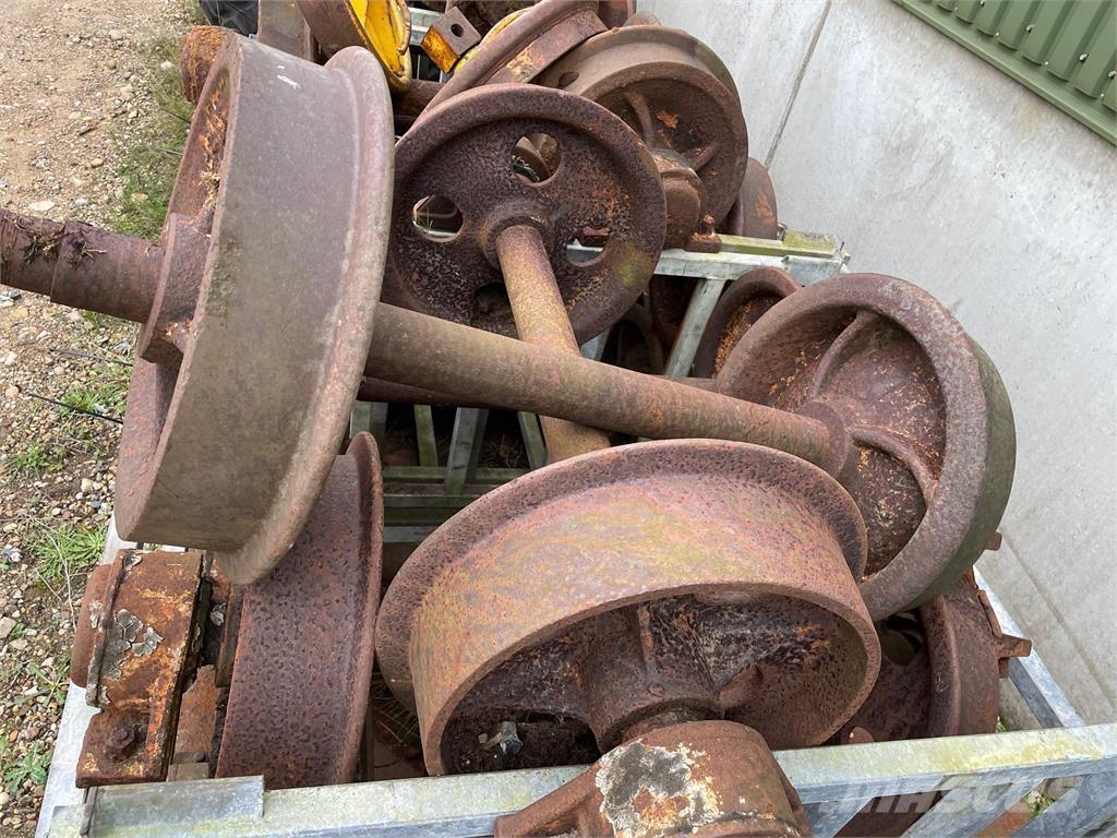  Skinnehjul ø450 mm + flange Anvelope, roti si jante