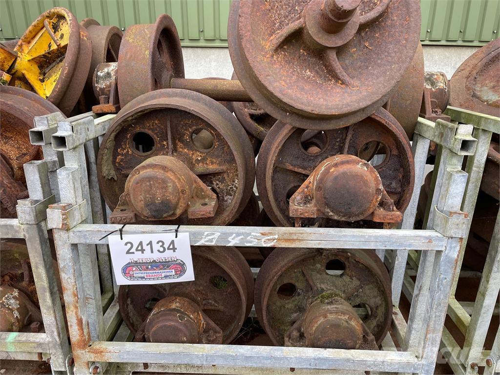  Skinnehjul ø450 mm + flange Anvelope, roti si jante