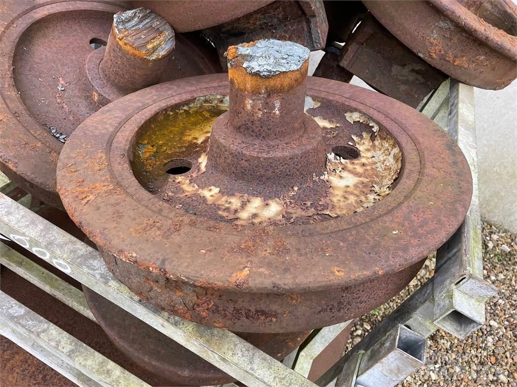  Skinnehjul, ø600 mm + flange Anvelope, roti si jante