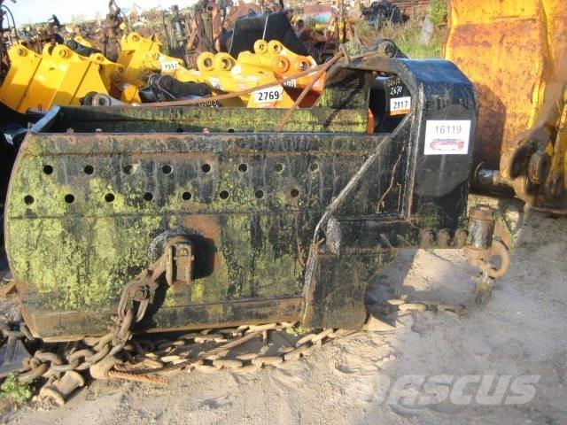  Slæbeskovl - ca. 1,5 m3 Pistoane