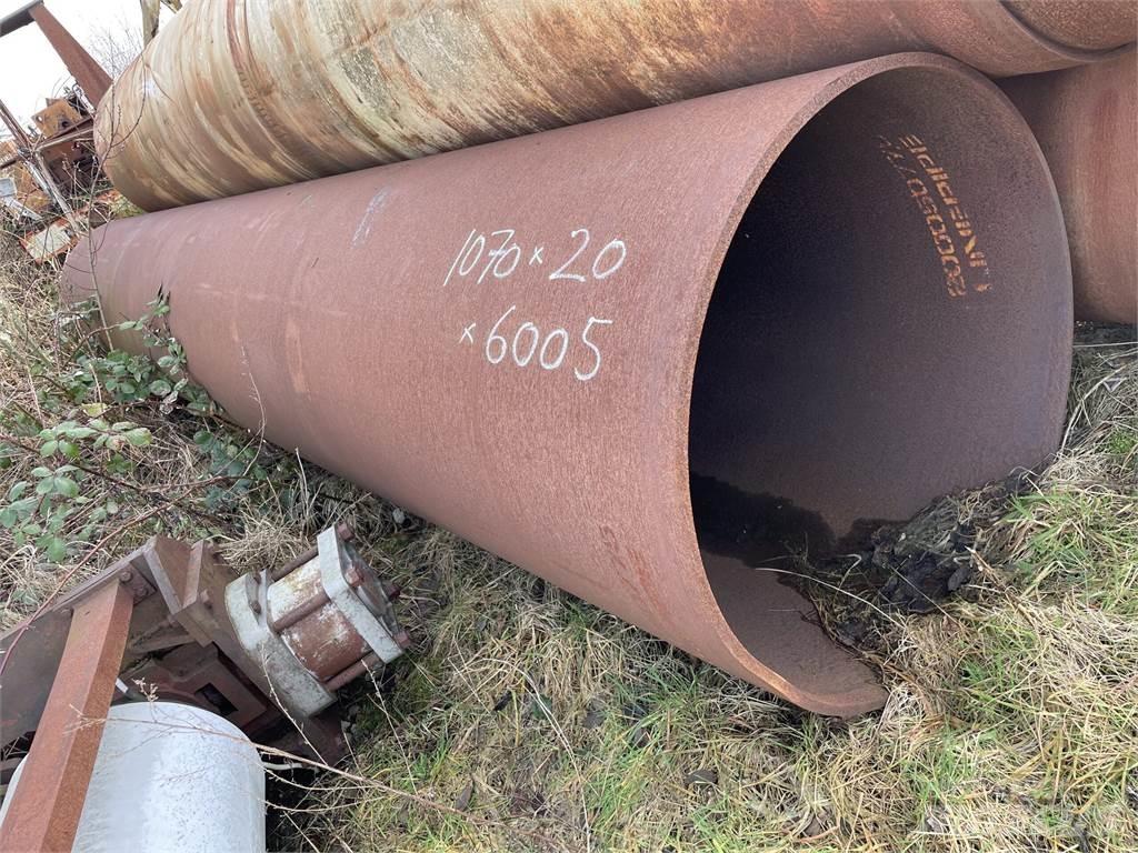  Stålrør ø1070x20x6005 mm Echipamente pentru conducte