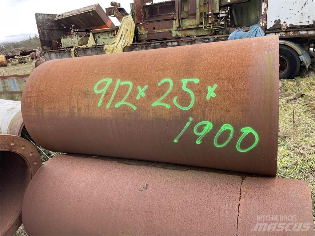  Stålrør ø912x25x1900 mm Echipamente pentru conducte