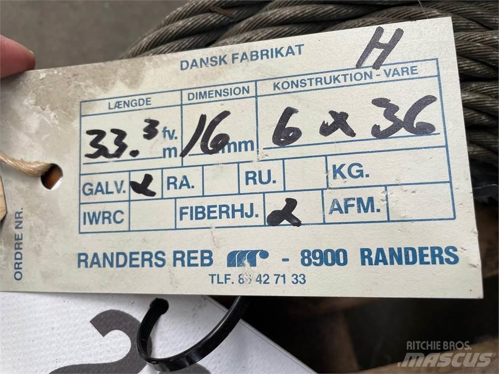  Stålwire Ø16 mm Piese si echipamente pentru macara