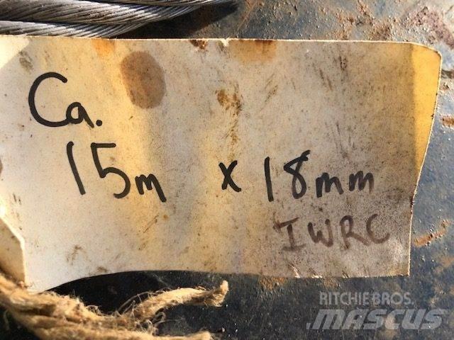  Stålwire Ø18 mm Piese si echipamente pentru macara