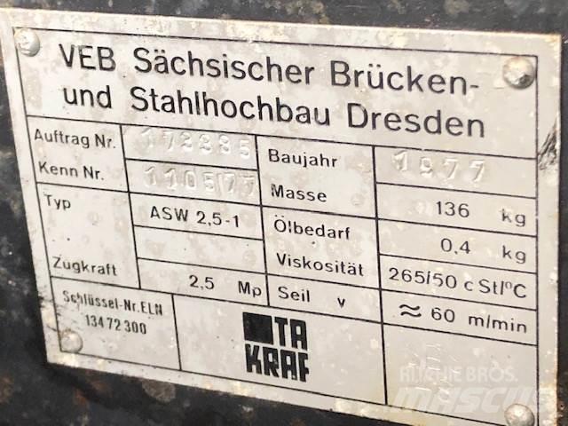 VEB spil - 2,5 T - 2 stk. Dispozitive de ridicare şi lifturi pentru materiale