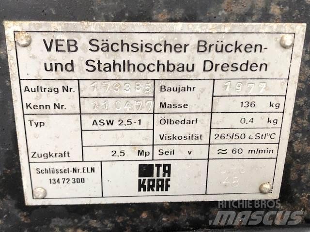 VEB spil - 2,5 T - 2 stk. Dispozitive de ridicare şi lifturi pentru materiale