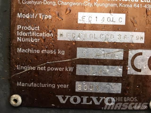Volvo EC140LC Excavatoare pe șenile
