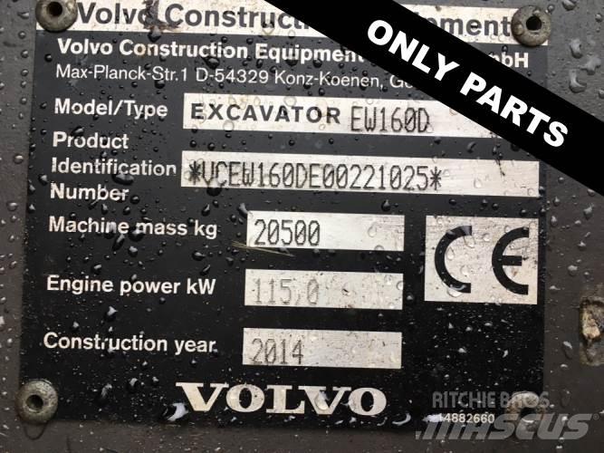 Volvo EW160D til ophug Excavatoare pe șenile
