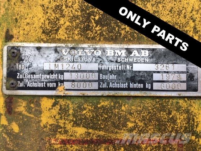 Volvo LM1240 til ophug Incarcator pe pneuri