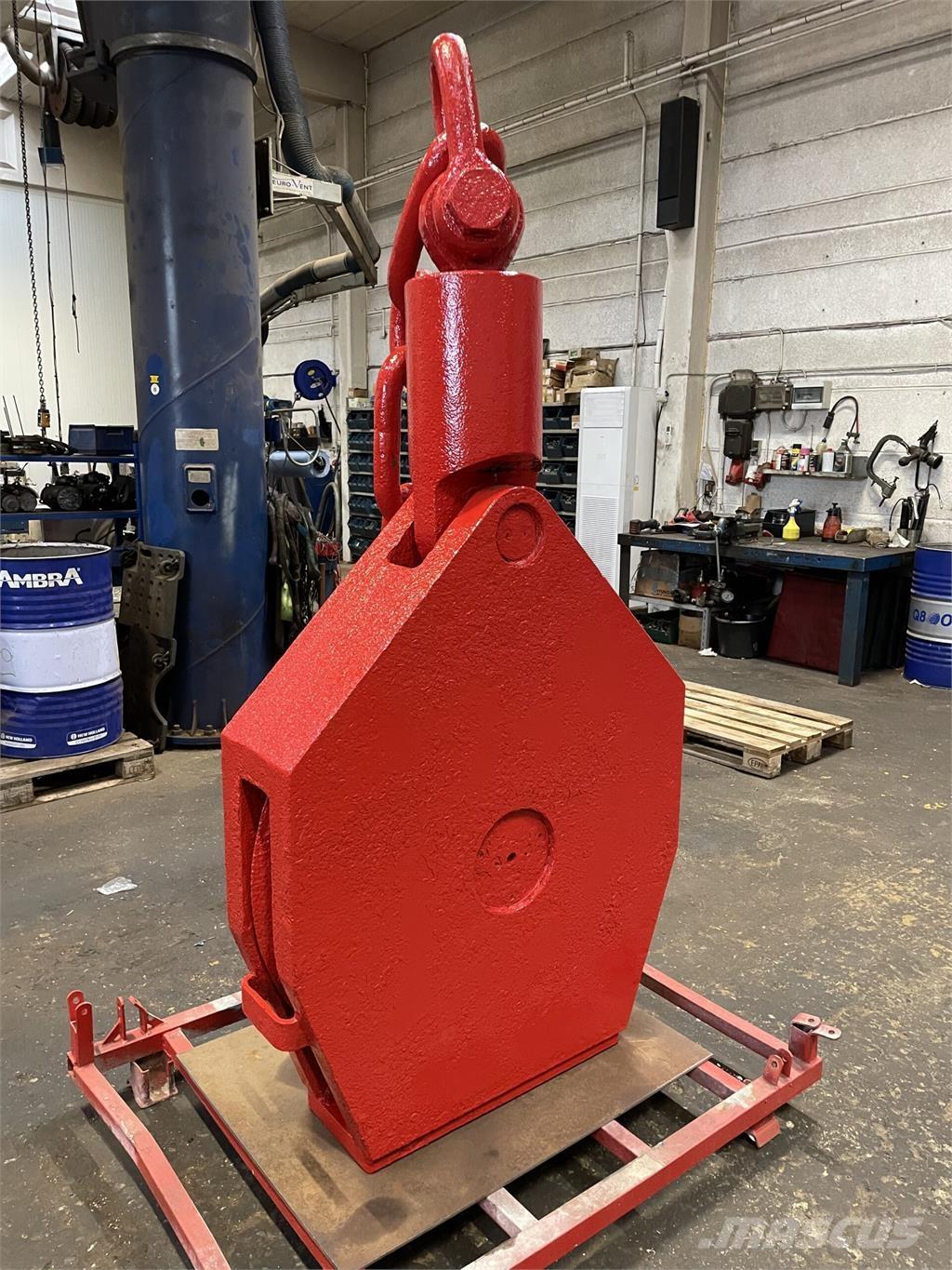  Wireblok - ca. 100 ton Piese si echipamente pentru macara