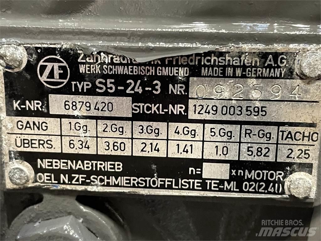 ZF gearkasse type S5-24-3 Transmisie