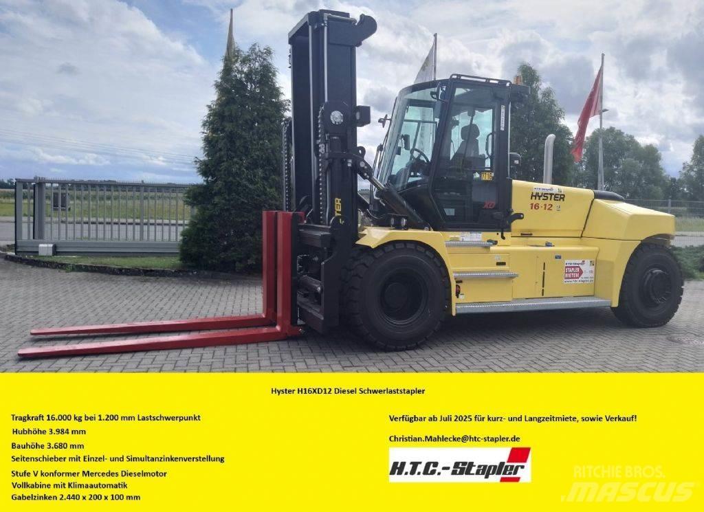 Hyster H16XD12 Stivuitor diesel